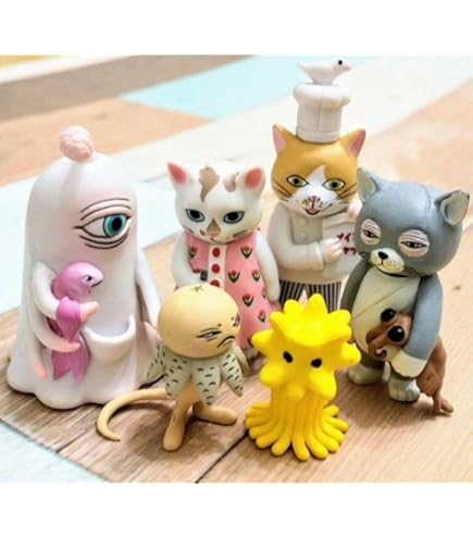 Amazon.co.jp: ヒグチユウコ フィギュアマスコット3 カプセル版 全7種